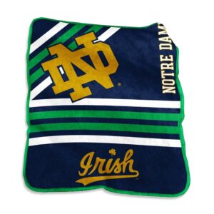 Notre Dame Fighting Irish Blanket 50x60 Raschel Throw