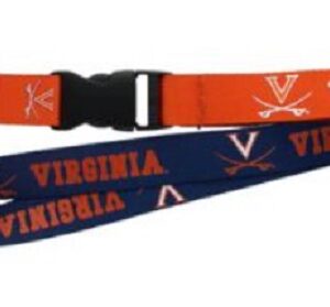 Virginia Cavaliers Lanyard Reversible Blue and Orange