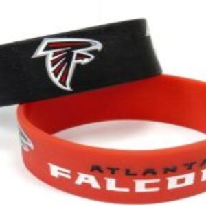 Atlanta Falcons Bracelets 2 Pack Wide