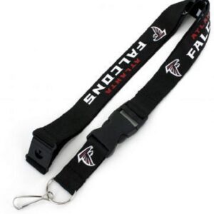 Atlanta Falcons Lanyard Black Alternate