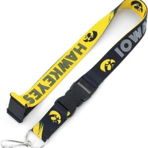 Iowa Hawkeyes Lanyard Crossfade Design
