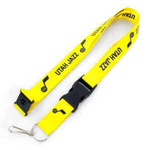 Utah Jazz Lanyard Yellow