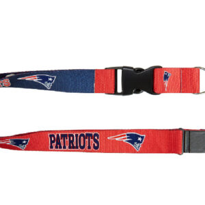 New England Patriots Lanyard Reversible