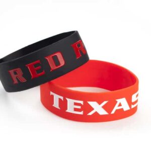 Texas Tech Red Raiders Bracelets - 2 Pack Wide