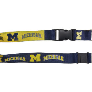 Michigan Wolverines Lanyard Reversible