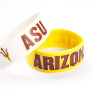 Arizona State Sun Devils Bracelets - 2 Pack Wide