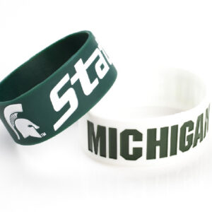 Michigan State Spartans Bracelets 2 Pack Wide