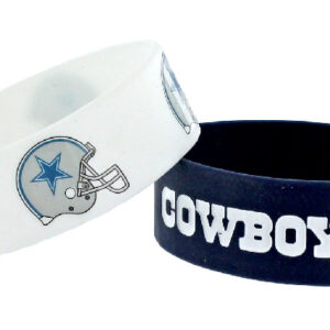 Dallas Cowboys Bracelets 2 Pack Wide