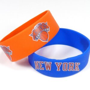 New York Knicks Bracelets - 2 Pack Wide