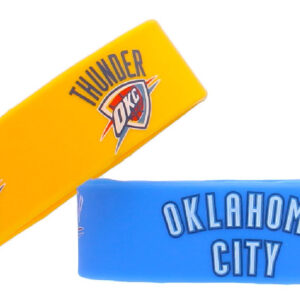 Oklahoma City Thunder Bracelets 2 Pack Wide