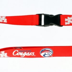 Houston Cougars Lanyard Red