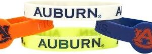 Auburn Tigers Bracelets - 4 Pack Silicone