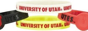 Utah Utes Bracelets - 4 Pack Silicone