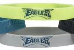 Philadelphia Eagles Bracelets 4 Pack Silicone