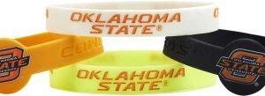 Oklahoma State Cowboys Bracelets - 4 Pack Silicone