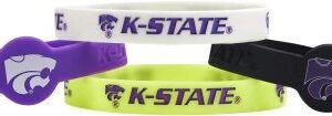Kansas State Wildcats Bracelets - 4 Pack Silicone