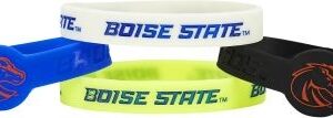 Boise State Broncos Bracelets - 4 Pack Silicone