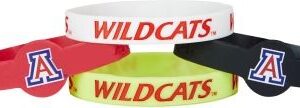 Arizona Wildcats Bracelets - 4 Pack Silicone