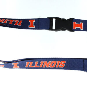 Illinois Fighting Illini Lanyard Blue