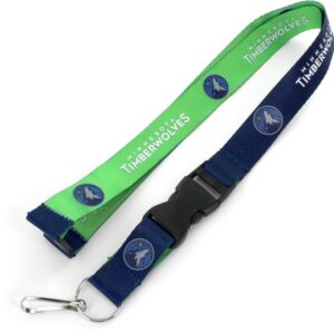 Minnesota Timberwolves Lanyard Reversible Navy and Green