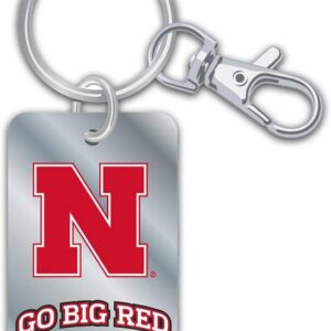 Nebraska Cornhuskers Keychain Slogan