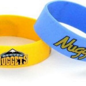 Denver Nuggets Bracelets 2 Pack Wide