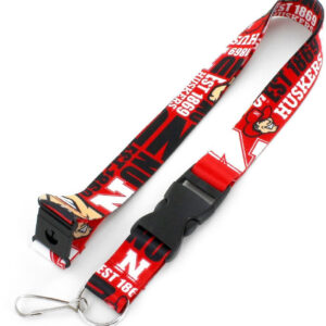 Nebraska Cornhuskers Lanyard Breakaway Style Dynamic Design