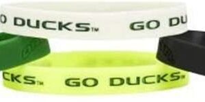 Oregon Ducks Bracelets 4 Pack Silicone