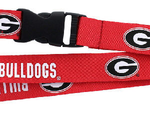 Georgia Bulldogs Lanyard Red
