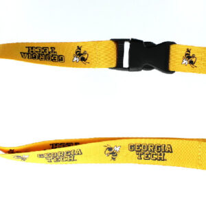 Georgia Tech Yellow Jackets Lanyard Yellow