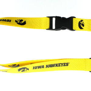 Iowa Hawkeyes Lanyard Gold