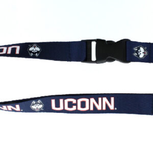 Connecticut Huskies Lanyard Blue