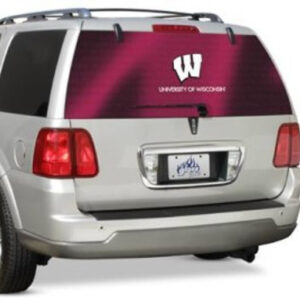Wisconsin Badgers Window Film Rear