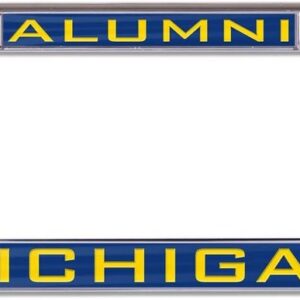 Michigan Wolverines License Plate Frame - Inlaid - Alumni