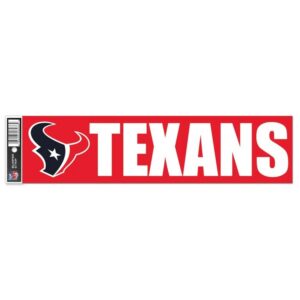 Houston Texans Decal Bumper Sticker