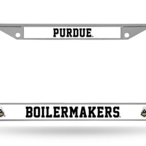 Purdue Boilermakers License Plate Frame Chrome