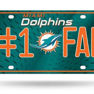 Miami Dolphins License Plate #1 Fan
