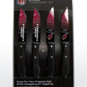 Arizona Cardinals Knife Set Steak 4 Pack