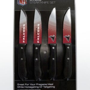 Atlanta Falcons Knife Set Steak 4 Pack