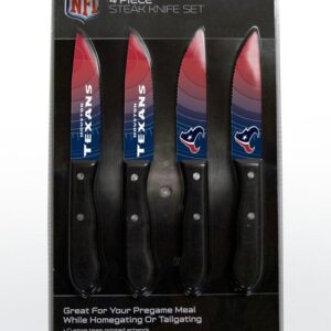 Houston Texans Knife Set Steak 4 Pack