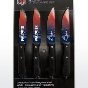 New England Patriots Knife Set Steak 4 Pack
