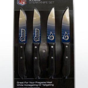 Los Angeles Rams Knife Set Steak 4 Pack