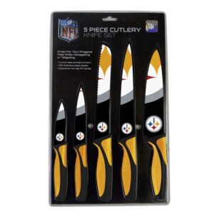 Pittsburgh Steelers Knife Set - Kitchen - 5 Pack