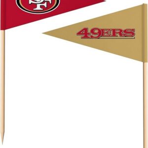 San Francisco 49ers Toothpick Flags