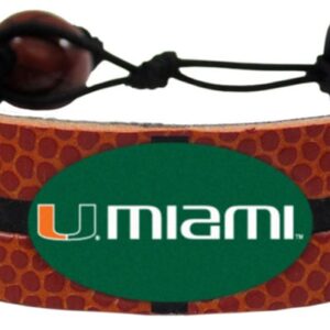 Miami Hurricanes Bracelet Classic Basketball CO