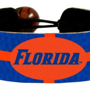 Florida Gators Bracelet Team Color Basketball Wordmark Logo CO