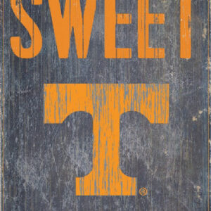 Tennessee Volunteers Wood Sign - Home Sweet Home 6"x12"