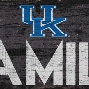 Kentucky Wildcats Sign Wood 12x6 Family Design