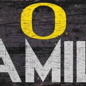 Oregon Ducks Sign Wood 12x6 Family Design