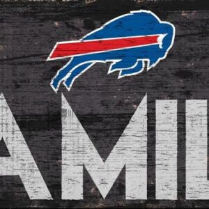 Buffalo Bills Sign Wood 12x6 Family Design